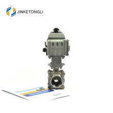 JKTLEB121 electronic cast steel 2" vented ball valve